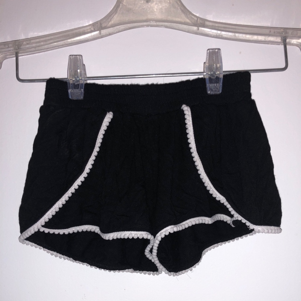 Black Stretchy Shorts